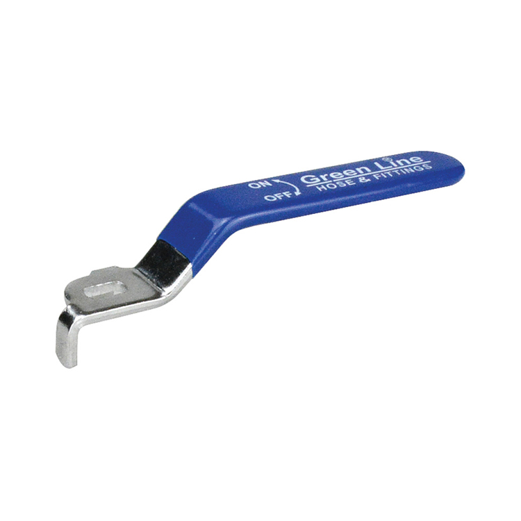 Green Line 21/2 to 3" ball valve replacement lever handle Green Line
