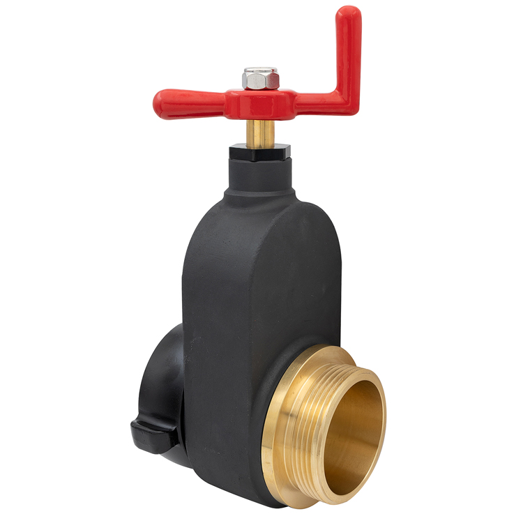 Green Line 21/2" female QST x 21/2" male QST hydrant gate valve