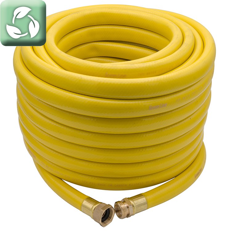 Green Line 3/4" x 75 ft pro water hose assembly Green Line Hose